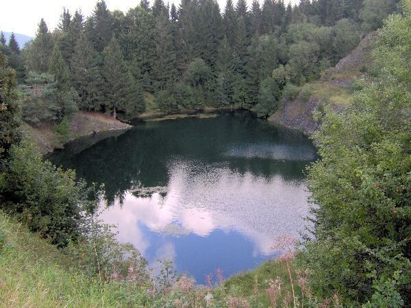 Basaltsee Berghaus Rhön