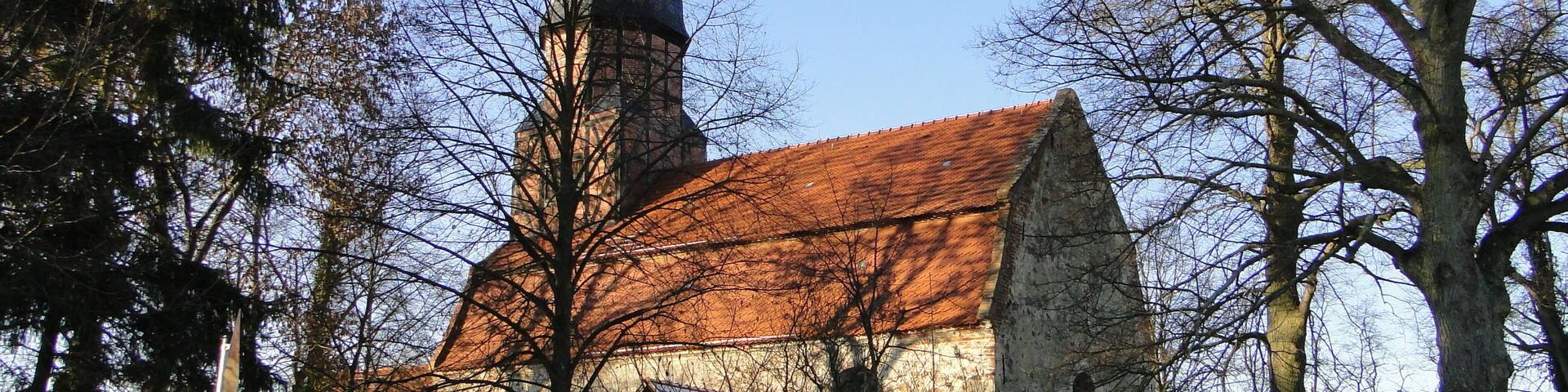 Church in Wittenborn, district Mecklenburg-Strelitz, Mecklenburg-Vorpommern, Germany