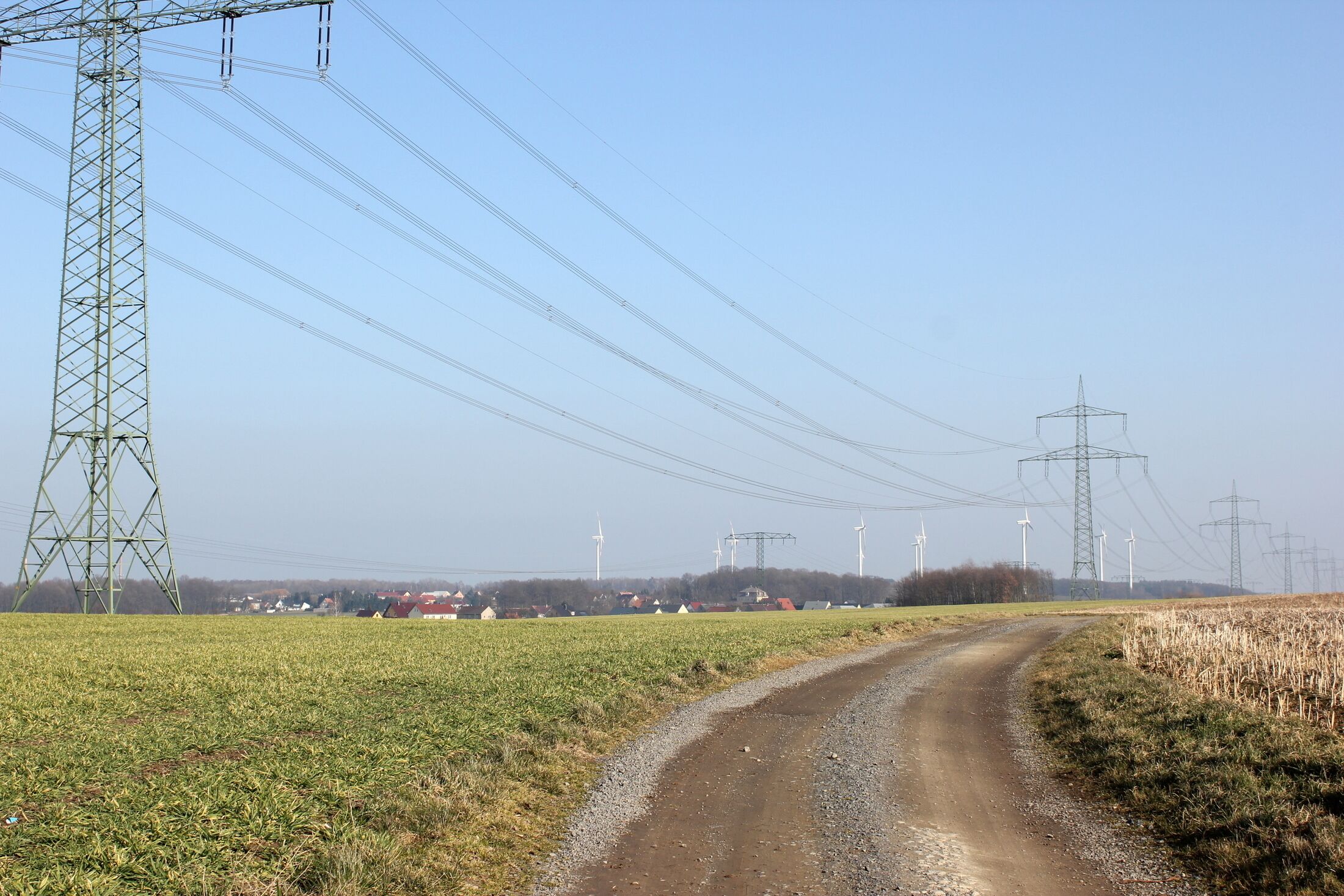 Prawoćicy; stary puć do Łusča.