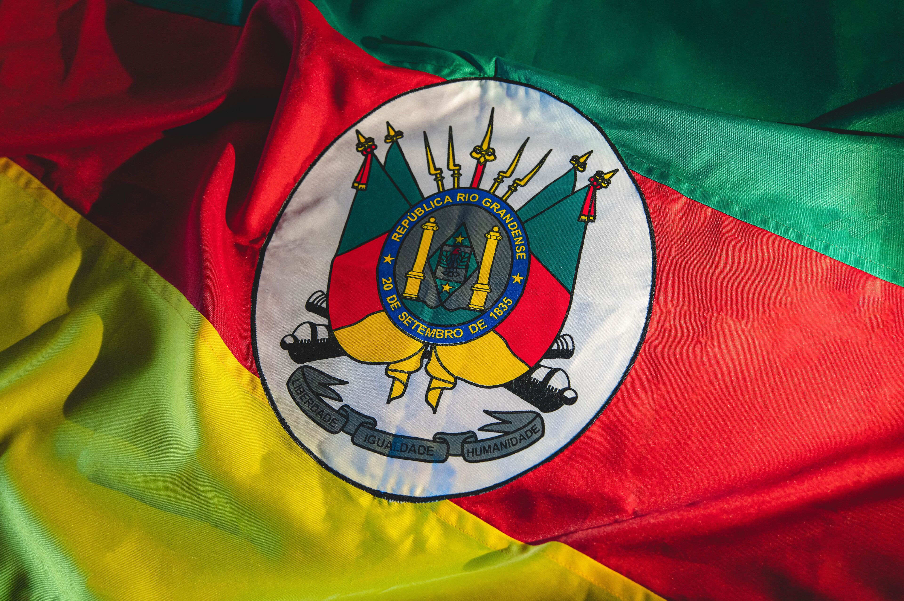 Rio Grande do Sul state flag | Bandeira do Rio Grande do Sul