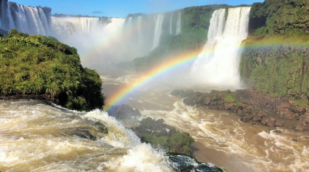 Double rainobow ... Iguazu Falls, Brazil