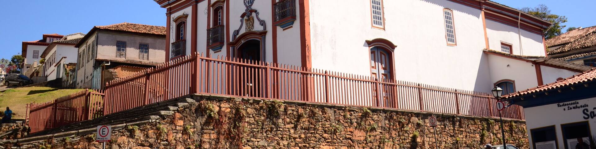 Paisagens em Diamantina, Minas Gerais, Brasil.