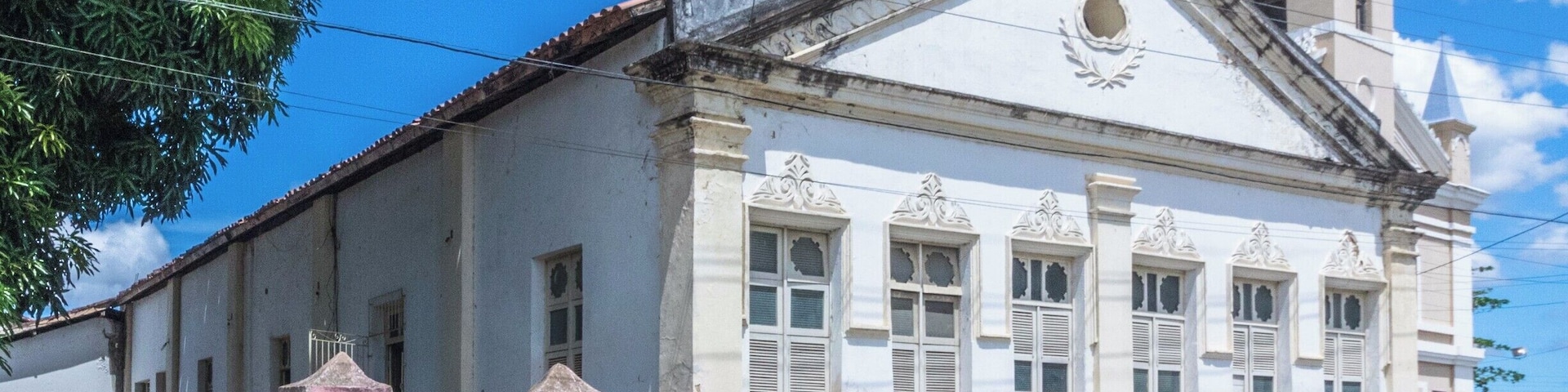 Public Library of Riachuelo, probably constructed in the 19th century. Riachuelo, Sergipe, Brazil. #BVStrove