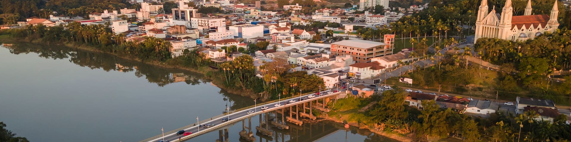 Sunset in the city of Gaspar