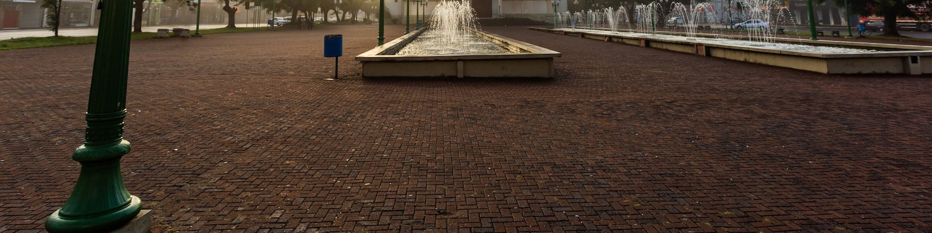 Amanhecer na cidade de Apucarana, Paraná, Brasil