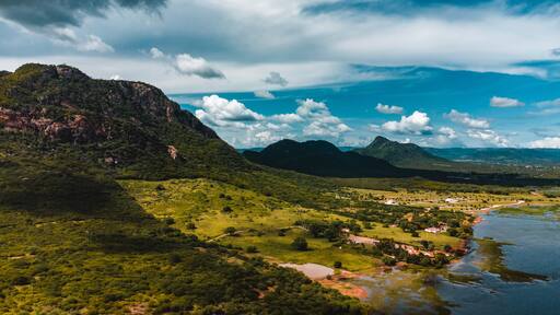 Sertão Caatinga Serra Talhada Pernambuco Triunfo Pernambucano Paisagem Cidade Igreja Lampião Natureza Construção Xaxado Forró PE Brazil Viagem Drone