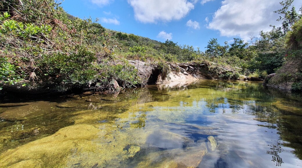 Landscape in Serra do Cipó Ecological Park in Minas Gerais Brazil