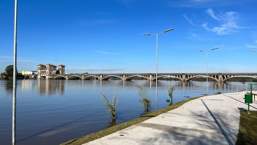 Río Branco bridge, Cerro Largo Department, Uruguay