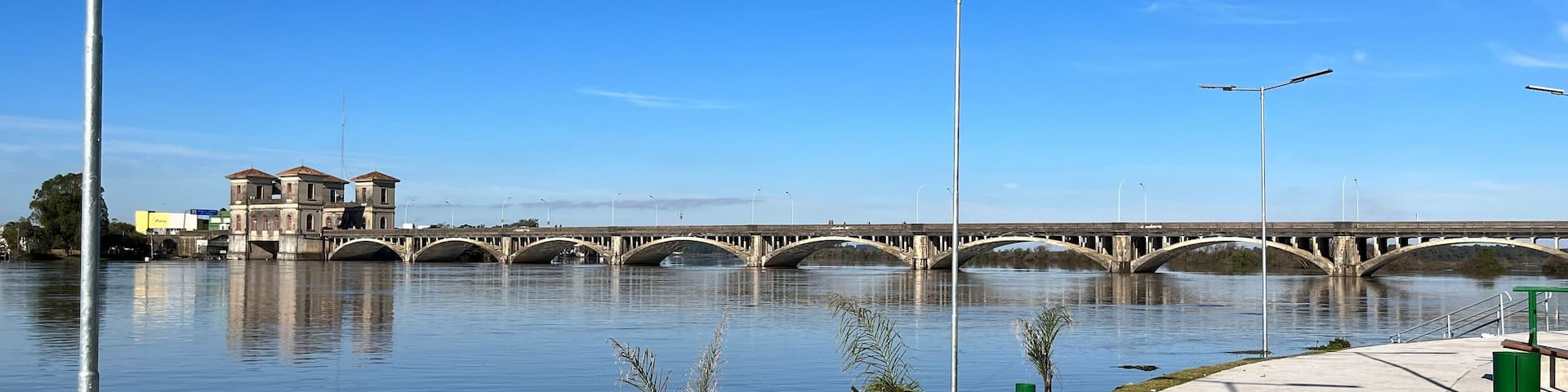 Río Branco bridge, Cerro Largo Department, Uruguay