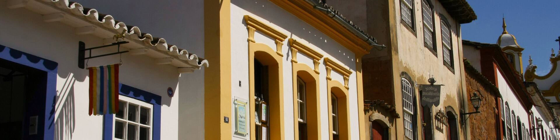 Cidade de Tiradentes em Minas Gerais Brasil.