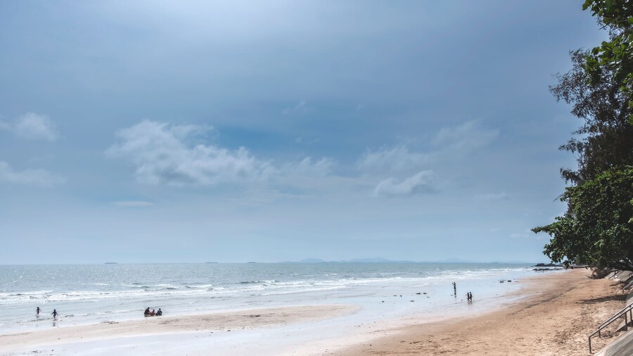 Sea View, Kung Wiman Beach at Na Yai Am, Chanthaburi Province, Thailand