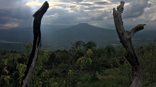 Phu Pa Poh "Fuji Muang Loei" Located at Ban Pha Wai, Puan Phu Sub-district, Nong Hin District, Loei Province, Thailand. Viewpoint high 900 meters above sea level. Can see the "Phu Hor" Looks like a mountain top cut, resemble mount Fujiyama in Japan.
#Trovember #PhuPaPoh #FujiMuangLoei #PhuHor #Loei #Thailand
