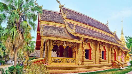 Panorama of Wat Phrao (Wat Lum), Wat Phra That Lampang Luang, Lampang, Thailand