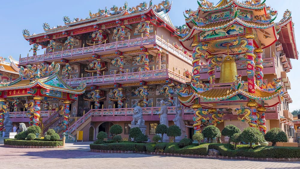 Chinese Temple, Buddhist shrine in Chon Buri