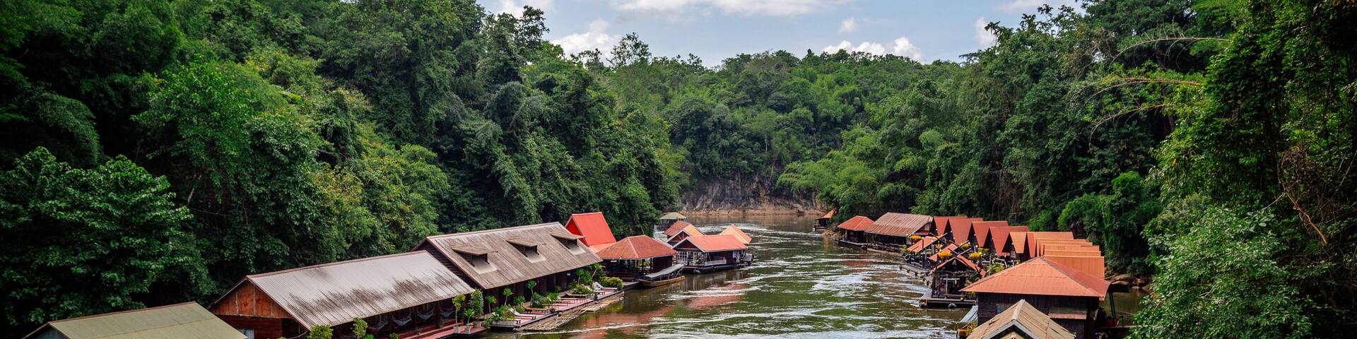 Sai Yok Lek waterfall in Sai Yok National Park, Kanchanaburi, Thailand