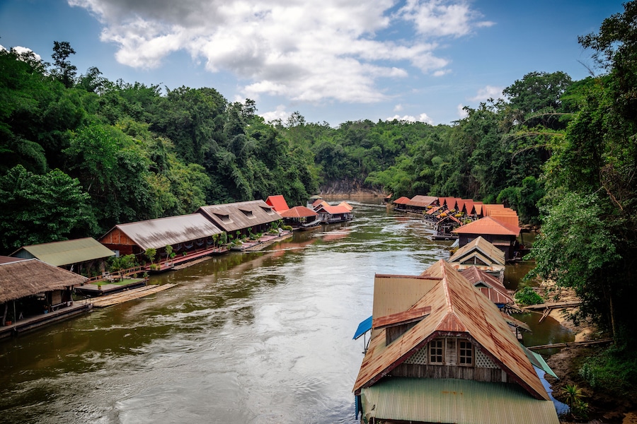 Sai Yok Lek waterfall in Sai Yok National Park, Kanchanaburi, Thailand