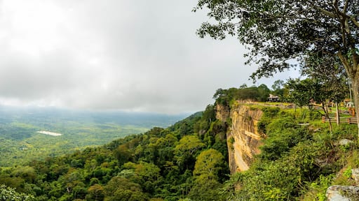Pha Mor E Daeng is National Park area, Sao Thong Chai Subdistrict, Kantharalak District, Srisaket Province,Thailand.