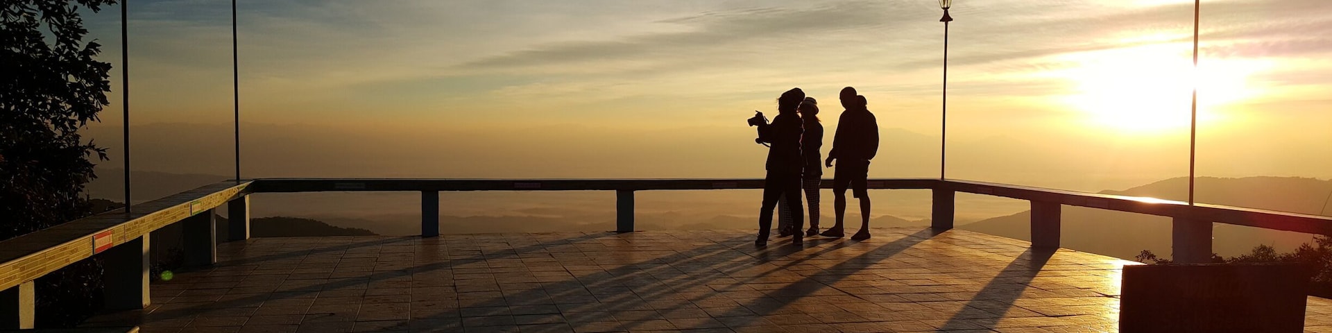 The best view point of Nanthaburi National Park called 'Doi Waw' to see sunrise in the morning. #nationalpark