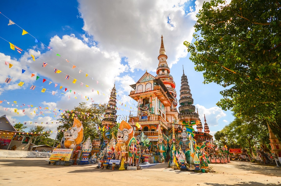 Wat PA non sawan Roi Et, Thailand