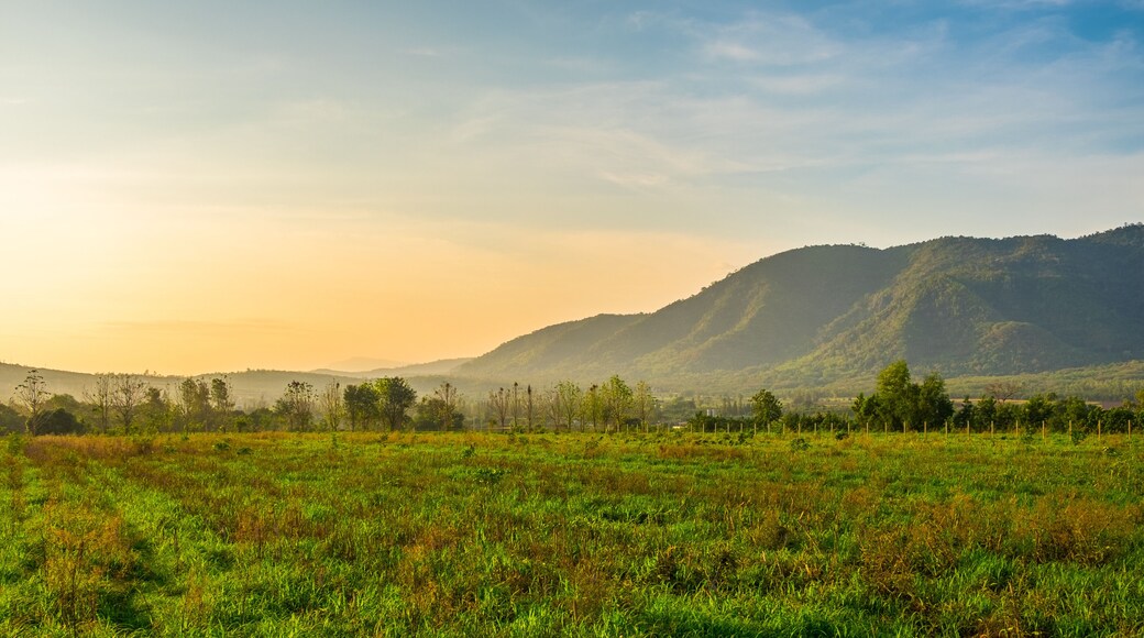 Morning Mountain view in Khao Yai National Park, Thailand