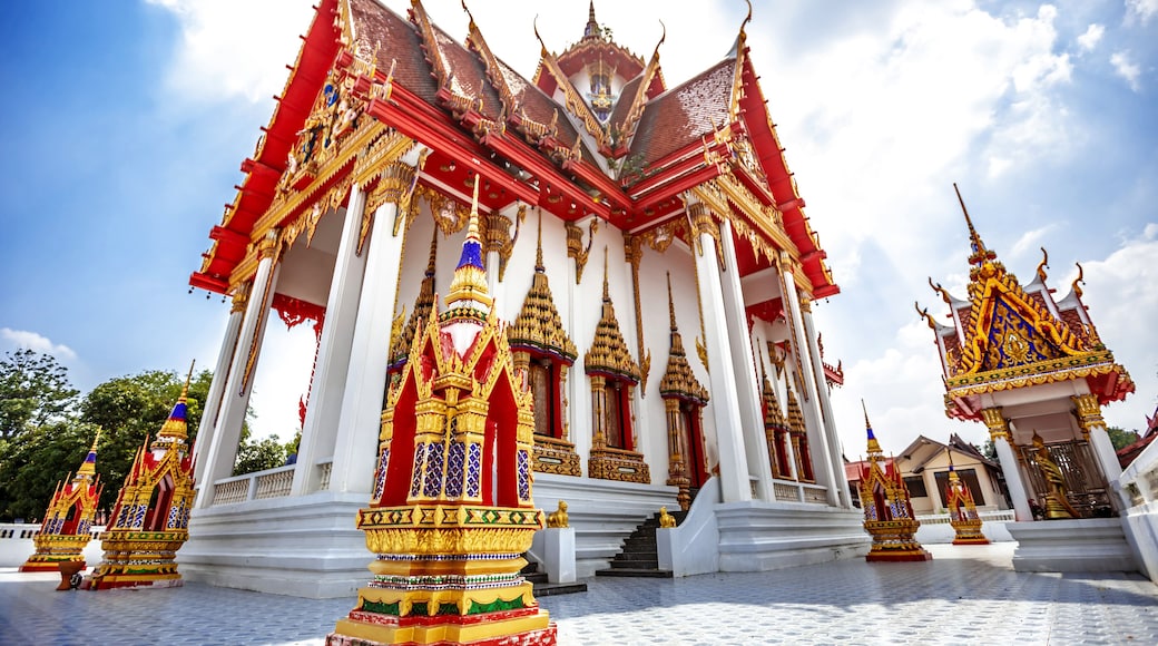 Wat Botbon Buddhist Temple in Bang khu Wiang ,Nonthaburi Thailand.