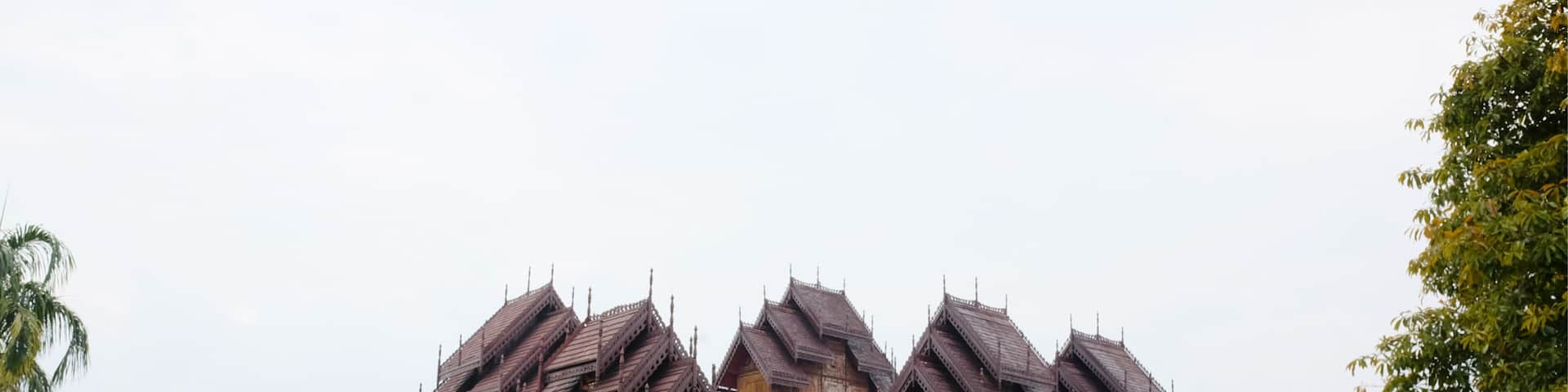 Traditional thai architecture in the Lanna style of Wat Nantaram Temple at Phayao Province,Thailand