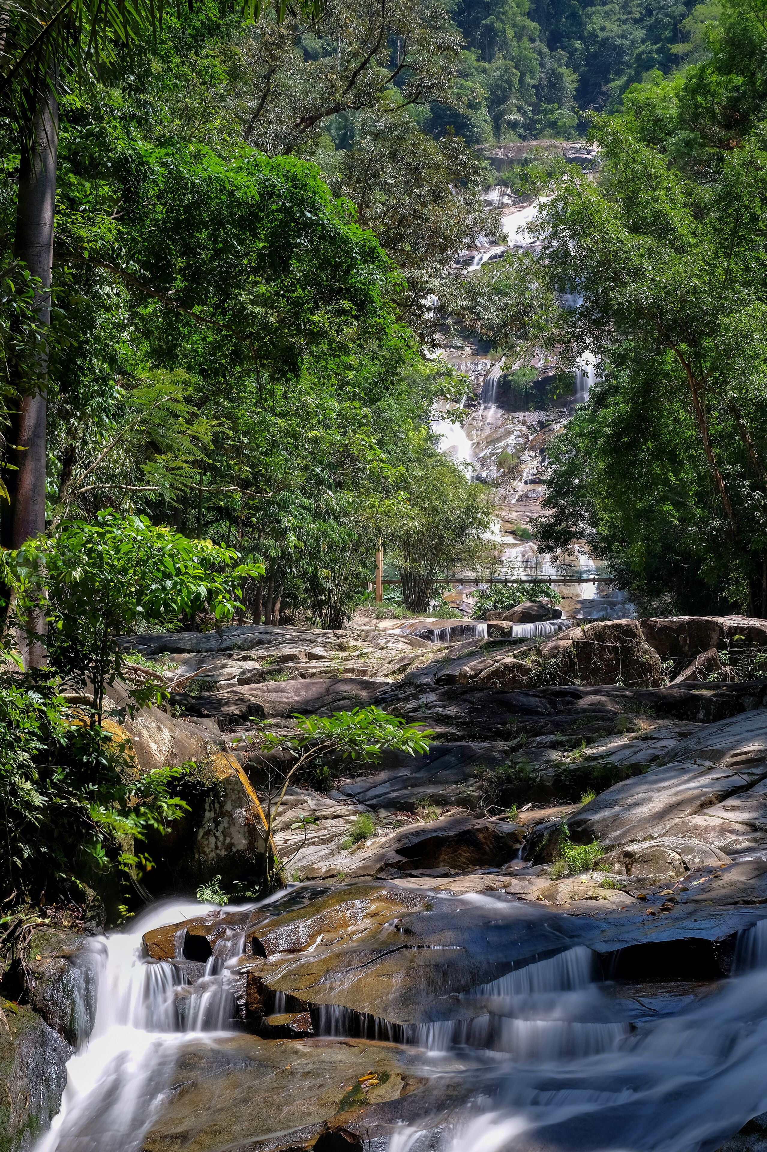 Enjoy the nature of waterfall at Lata Kinjang Chenderiang Perak