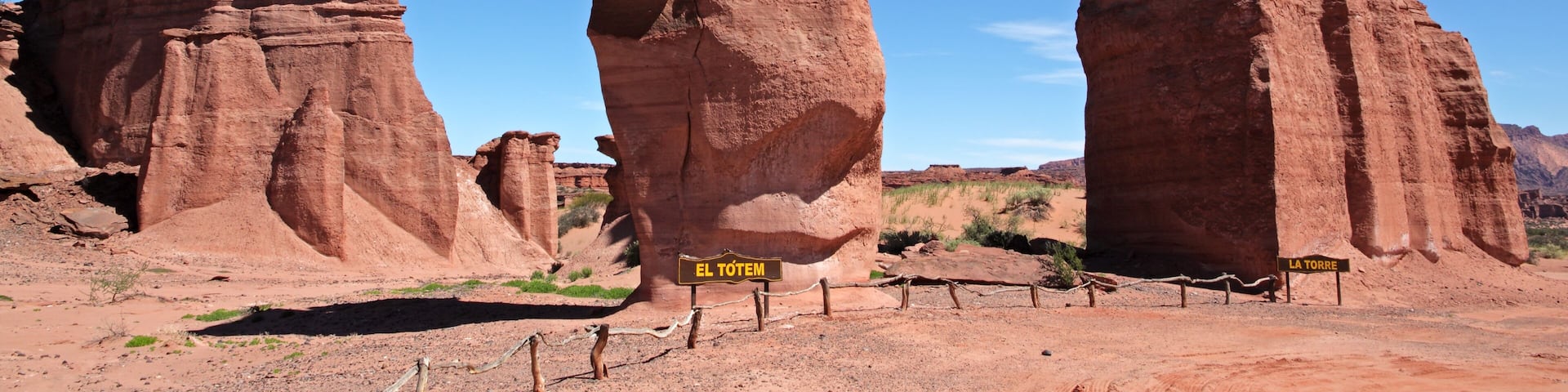 Sanstone rock formations, Talampaya N/P, La Rioja