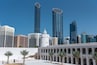 Qasr Al Hosn and new skyscrapers behind