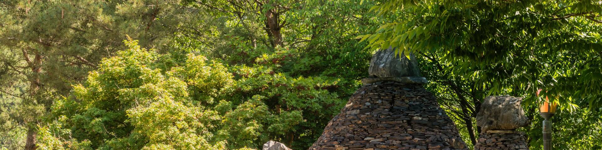 Three large time capsules