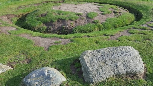 Centuries ago witches used to dance around this ring to cast spells.