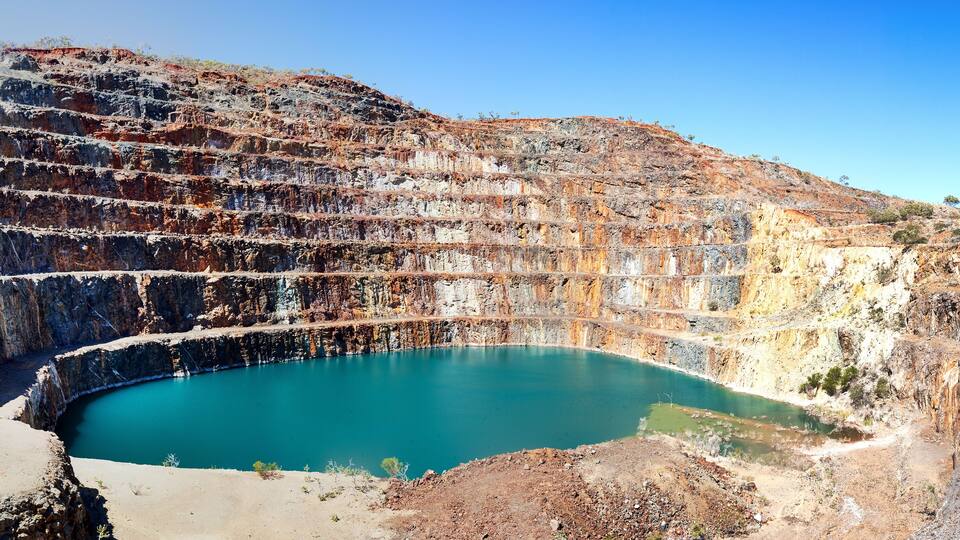 Mary Kathleen mine near Mount Isa