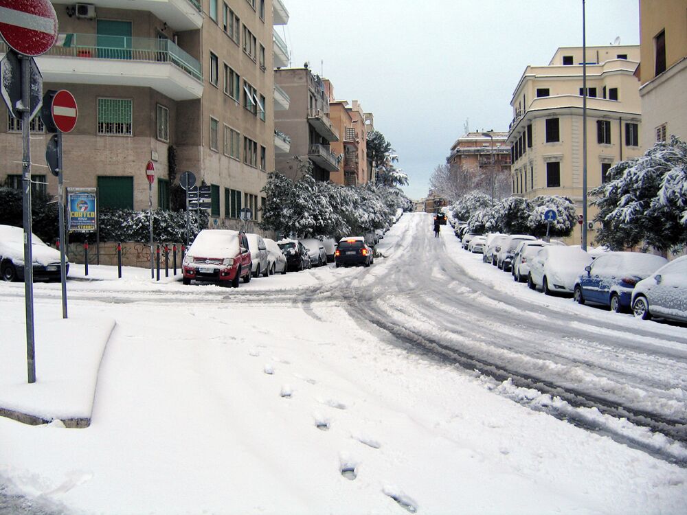 Neve a Roma 04/02/2012