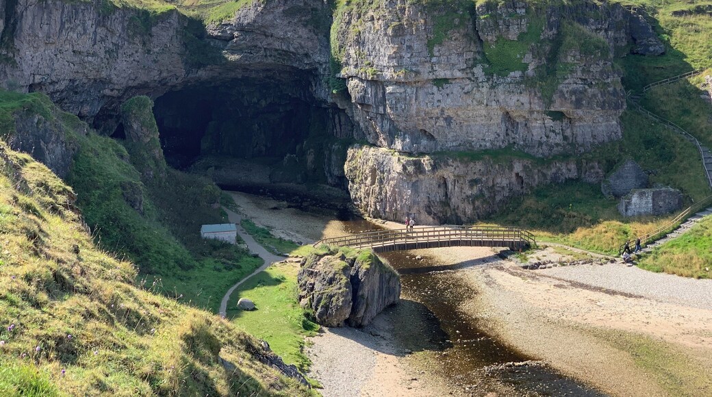 If you are in Durness then Smoo cave should be in your list to explore.. there are several views of Smoo caves ... this is one of my favourite taken while walking back to the car park