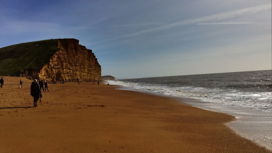 West Bay. It was a climb to get up that hill.