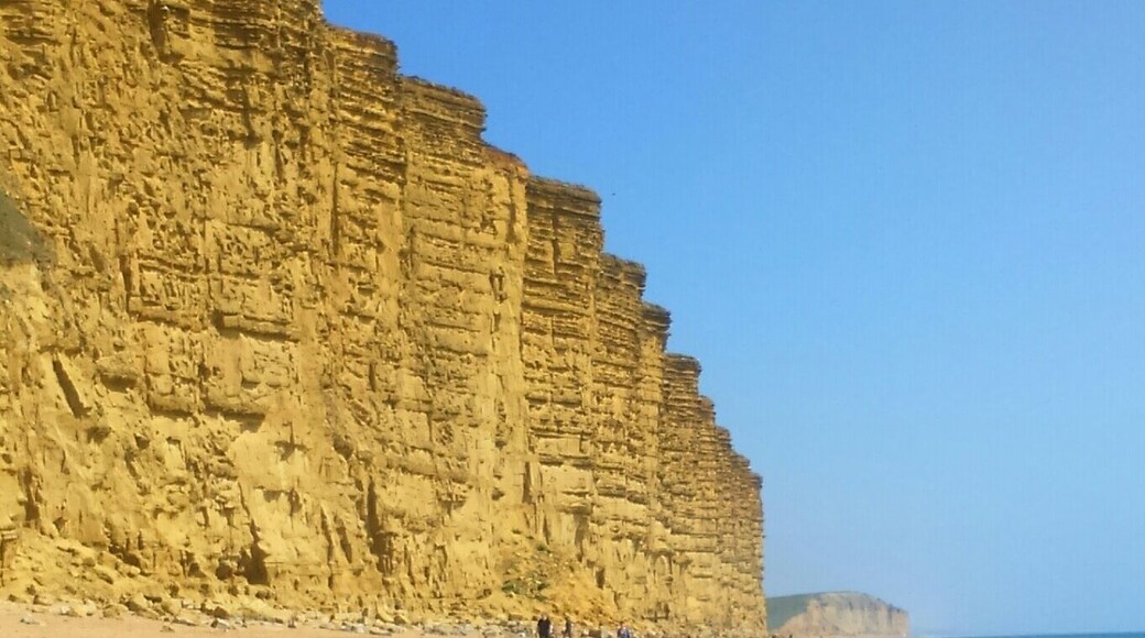 Most surreal coast line I ve encountered in Europe, part of the Jurassic Coast in Dorset