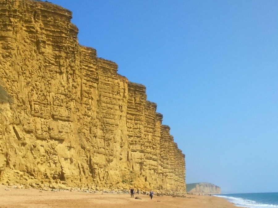 Most surreal coast line I ve encountered in Europe, part of the Jurassic Coast in Dorset
