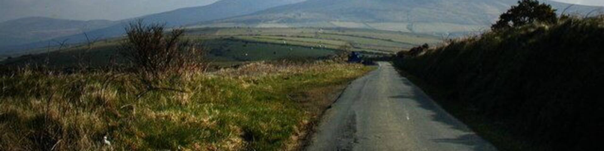 Road from Cronk-y-Voddy to Little London
