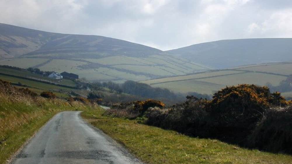 Road from Cronk-y-Voddy to Little London