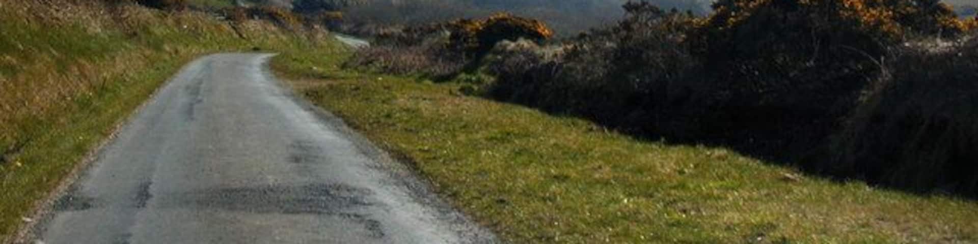 Road from Cronk-y-Voddy to Little London
