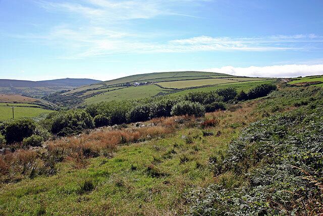Upper Glen Helen. Looking due south from the north edge of the square.