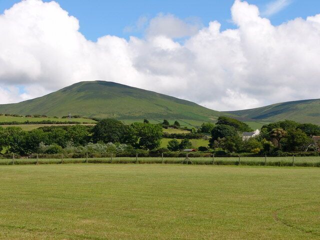 View east from Kirk Michael