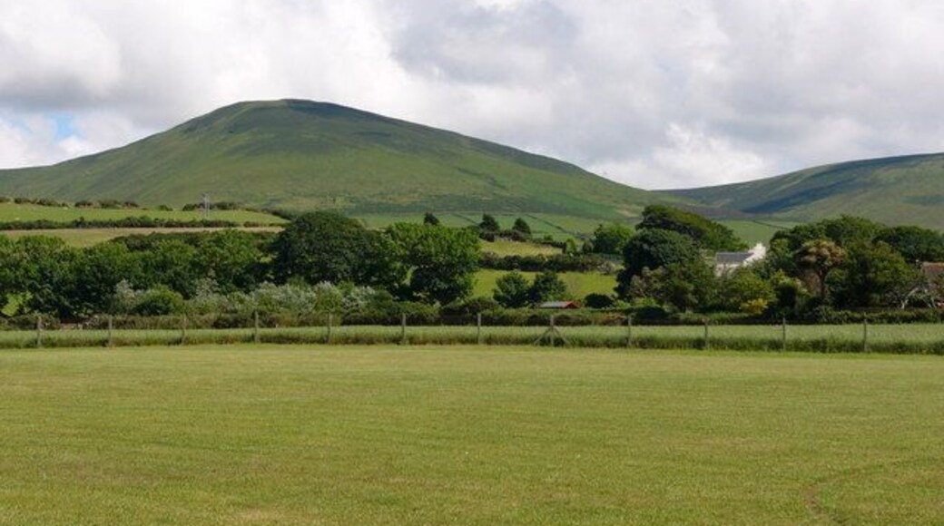 View east from Kirk Michael