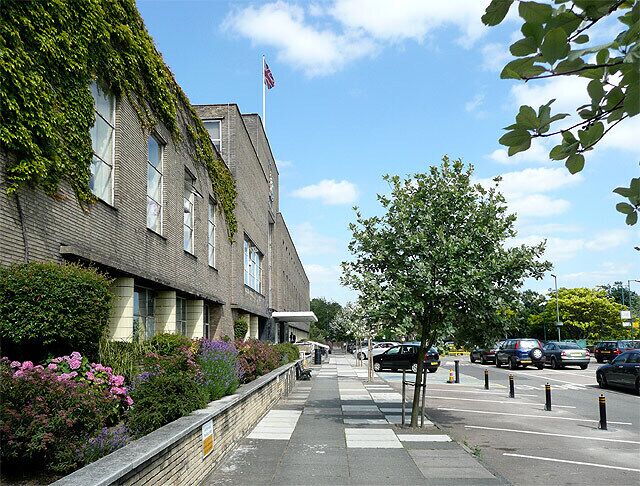 Brent Town Hall (Front), Wembley