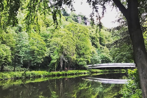 After an interesting climbing at Matlock crags ... a relax stroll in the evening makes the day ... calm quite and serene....