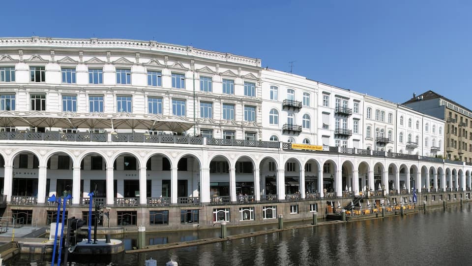 Germany, Hamburg, Alsterarkaden