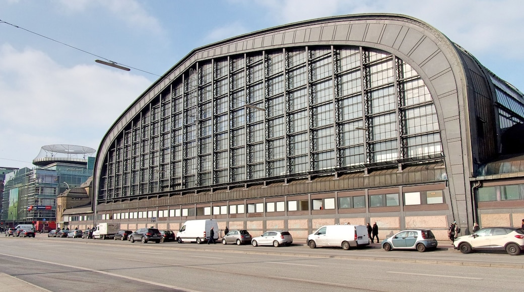 This is a photograph of an architectural monument. It is on the list of cultural monuments of Hamburg, no. 29209