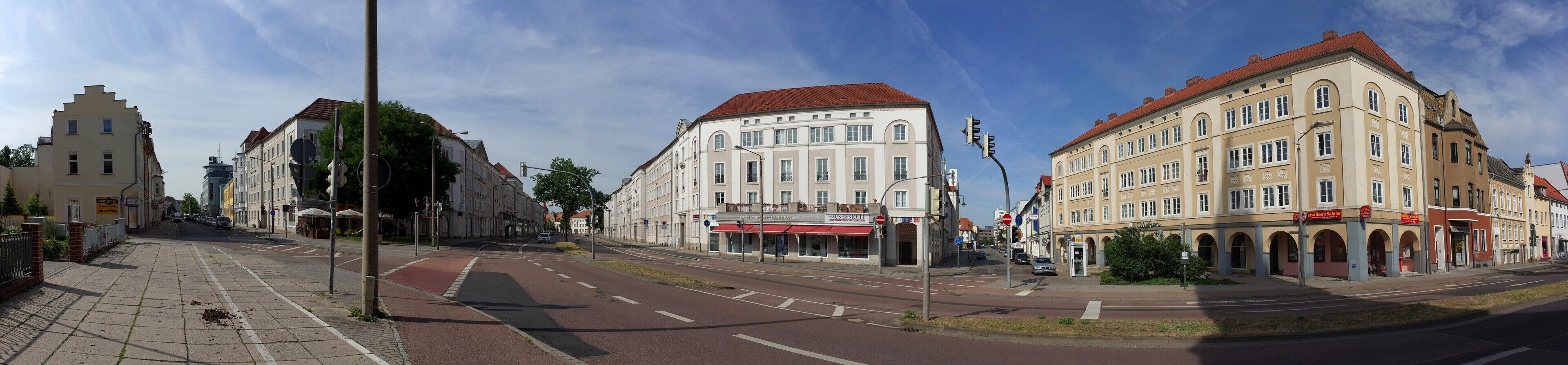 Dessau-Roßlau, Ferdinand-von-Schill-Straße, Kavalierstraße, Zerbster Straße