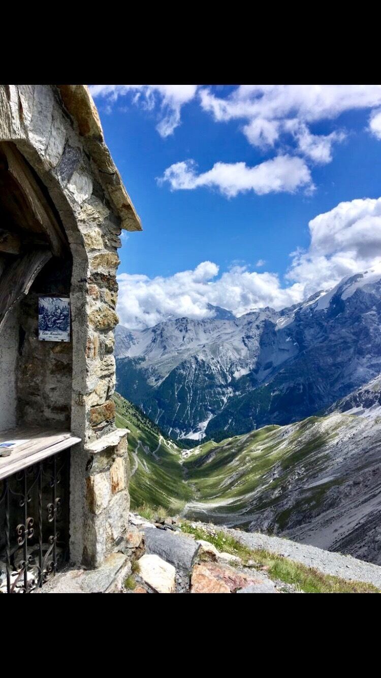 Looking across to the Stelvio Pass