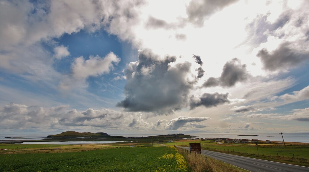 Looking south from Ward Hill.